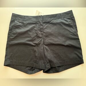 J.Crew 100% Cotton Chino Shorts Black 14